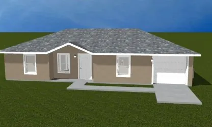 3d Front Elevation