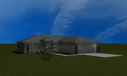 FRONT ELEVATION 3D